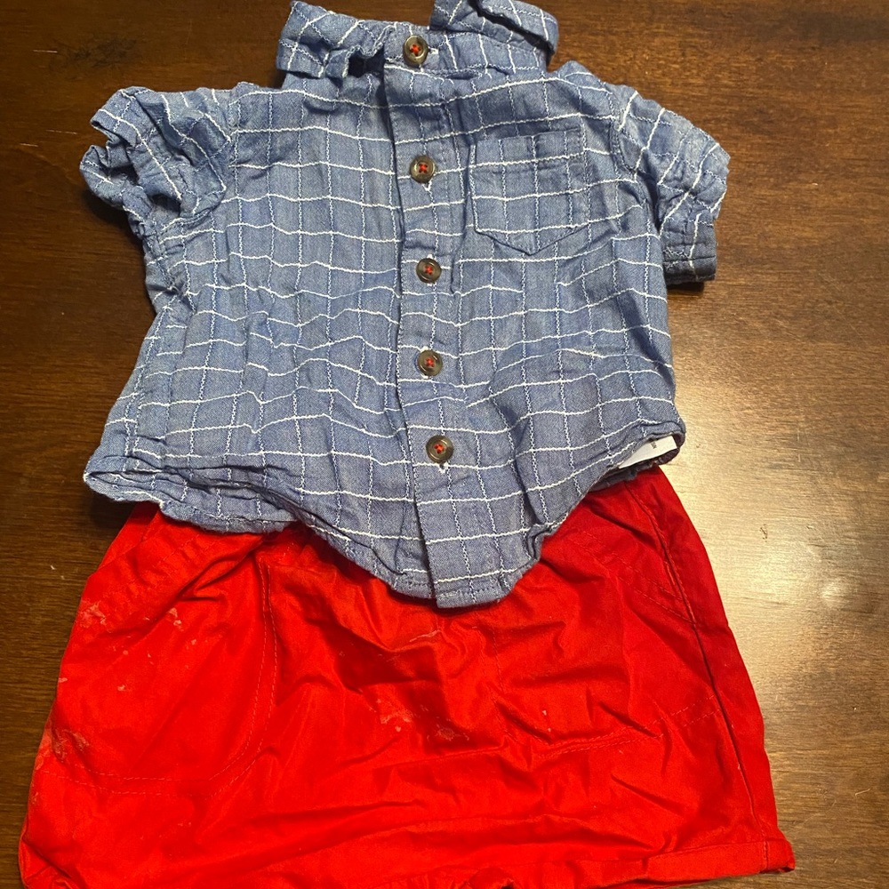 Cat and Jack 6-9 month set